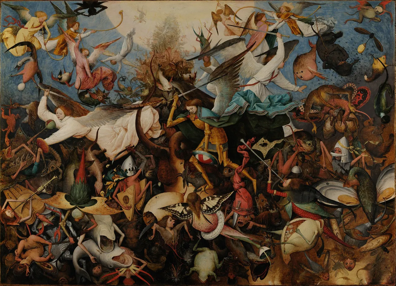 Pieter Bruegel the Elder, The Fall of the Rebel Angels, 1562, Royal Museums of Fine Arts of Belgium