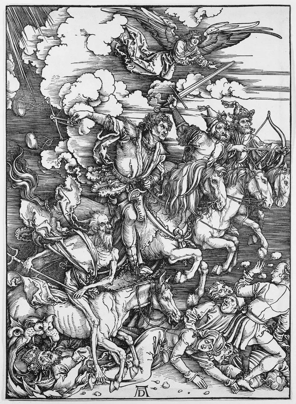 Albrecht Durer, The Four Horsemen, from The Apocalypse, 1498, The Metropolitan Museum of Art
