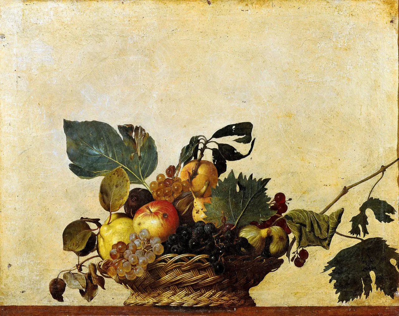 Caravaggio, Basket of Fruit, c. 1599, Pinacoteca Ambrosiana, Milan